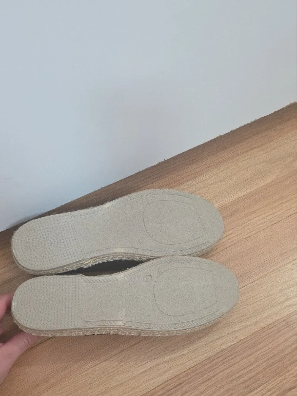 Black Lace Espadrille Flats - Women's Casual Slip-Ons
